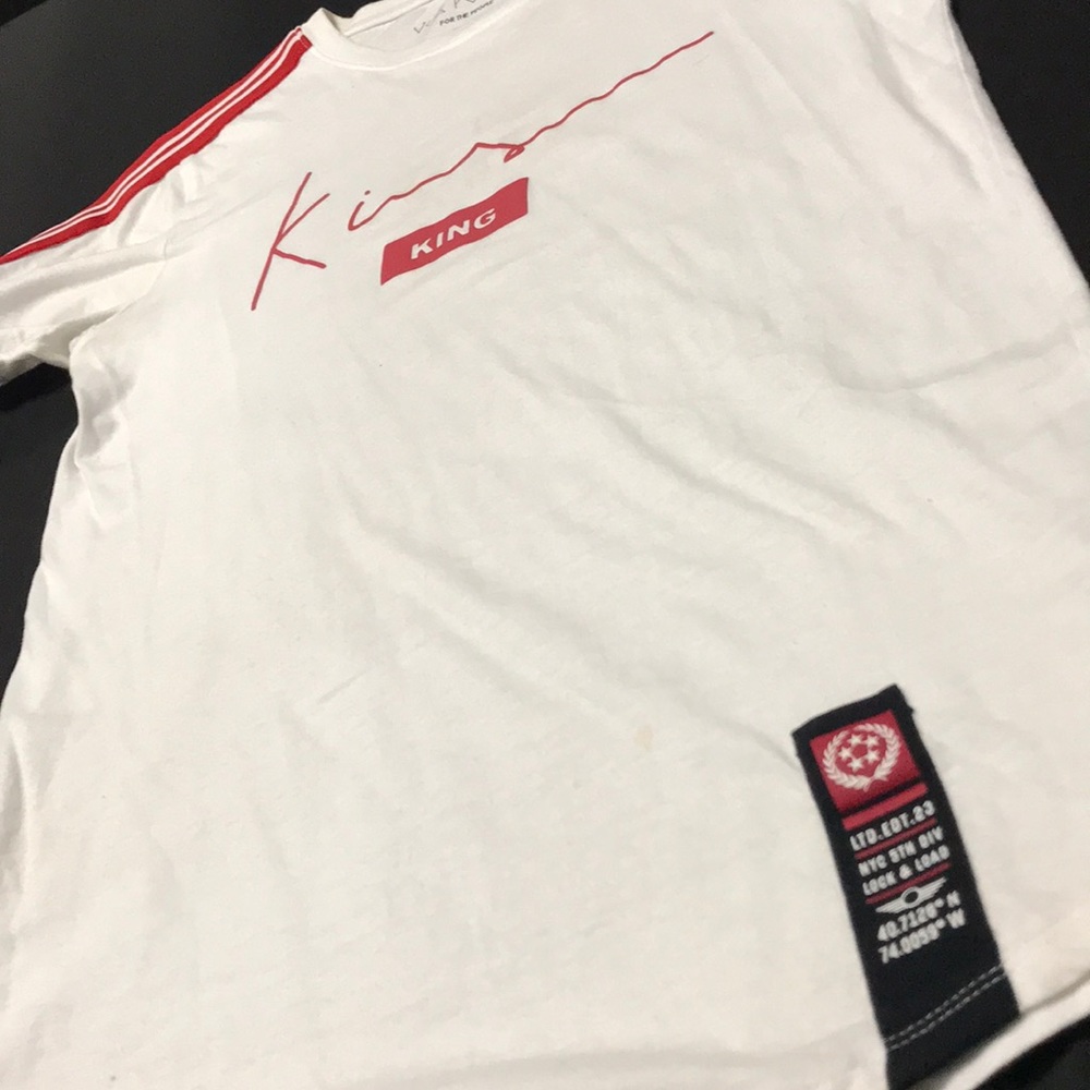 White king shirt